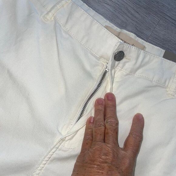 Soft Surroundings Women’s 18 Pants Driftwood Lightweight Chambray Wide Leg NWT - Picture 15 of 16